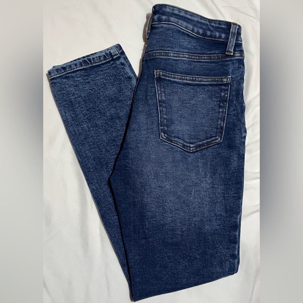 LC Lauren Conrad Men's Dark Blue Straight Jeans